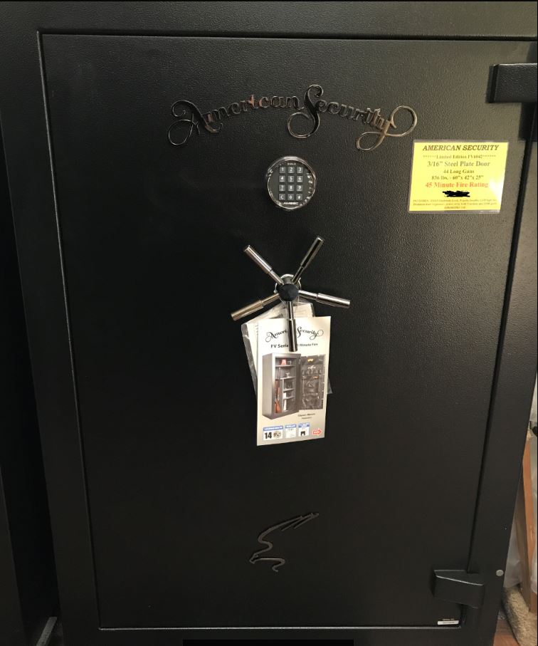 Featured American Security Safe for June! Delmarva Locksmith R. J