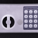 keypad combination lock on a safe