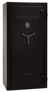 Large safe with keypad in the color black